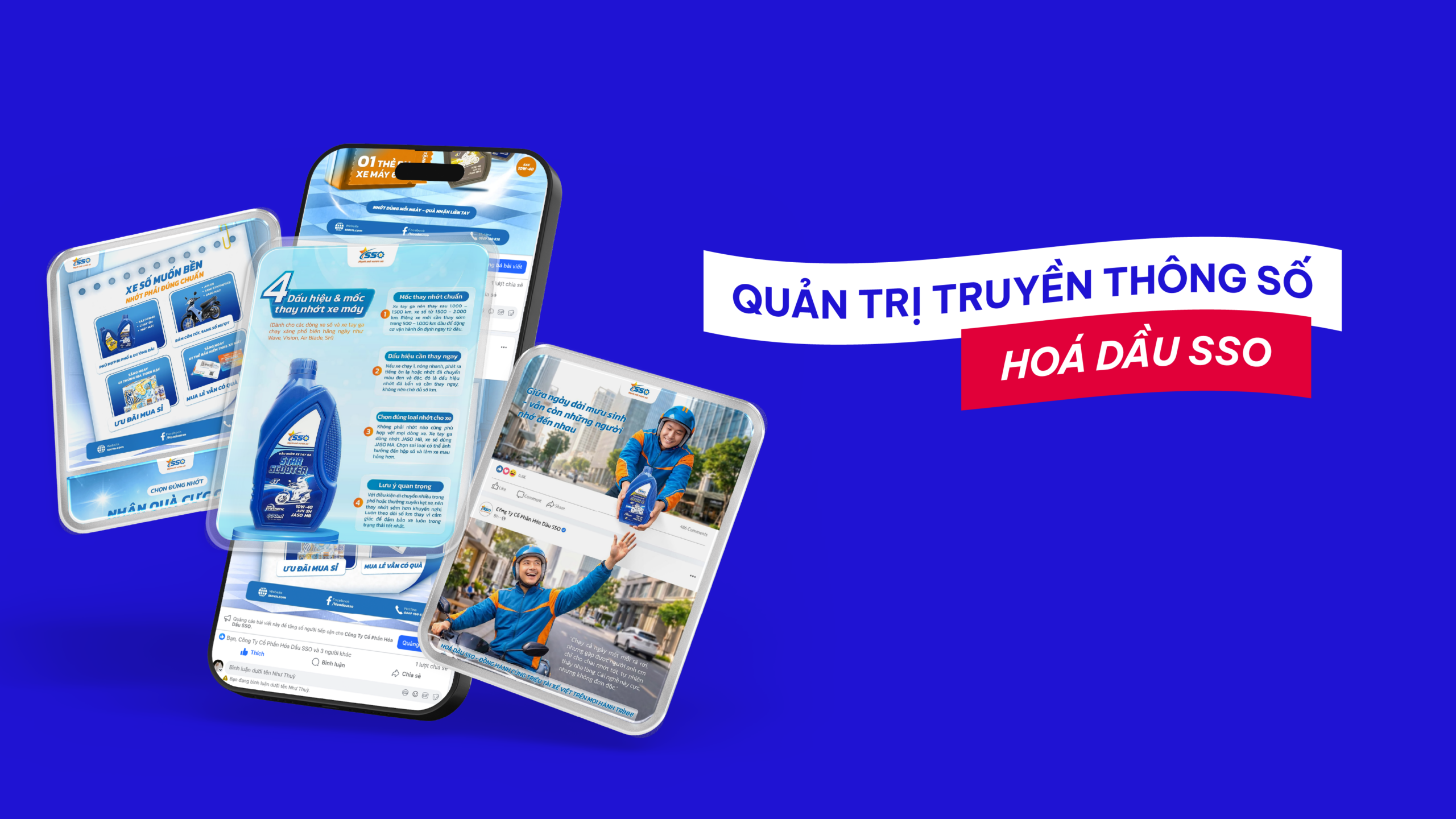 Quản trị truyền thông số cho Hoá Dầu SSO