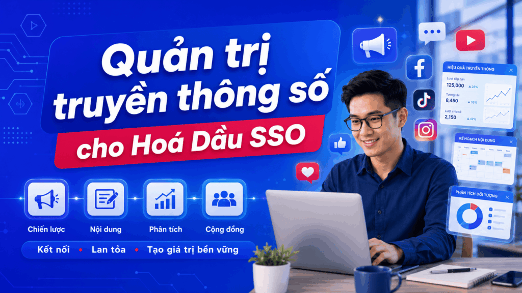 Dự án tái thiết kế bao bì Hoá Dầu SSO, khi một thương hiệu dầu nhớt quyết định nhìn lại chính mình trước khi bước ra thị trường lớn hơn