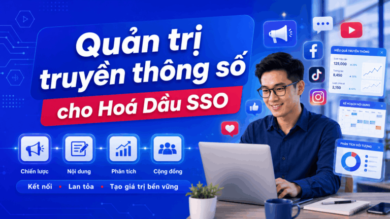 Dự án tái thiết kế bao bì Hoá Dầu SSO, khi một thương hiệu dầu nhớt quyết định nhìn lại chính mình trước khi bước ra thị trường lớn hơn